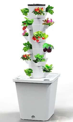 Planting Tower with Grow Light