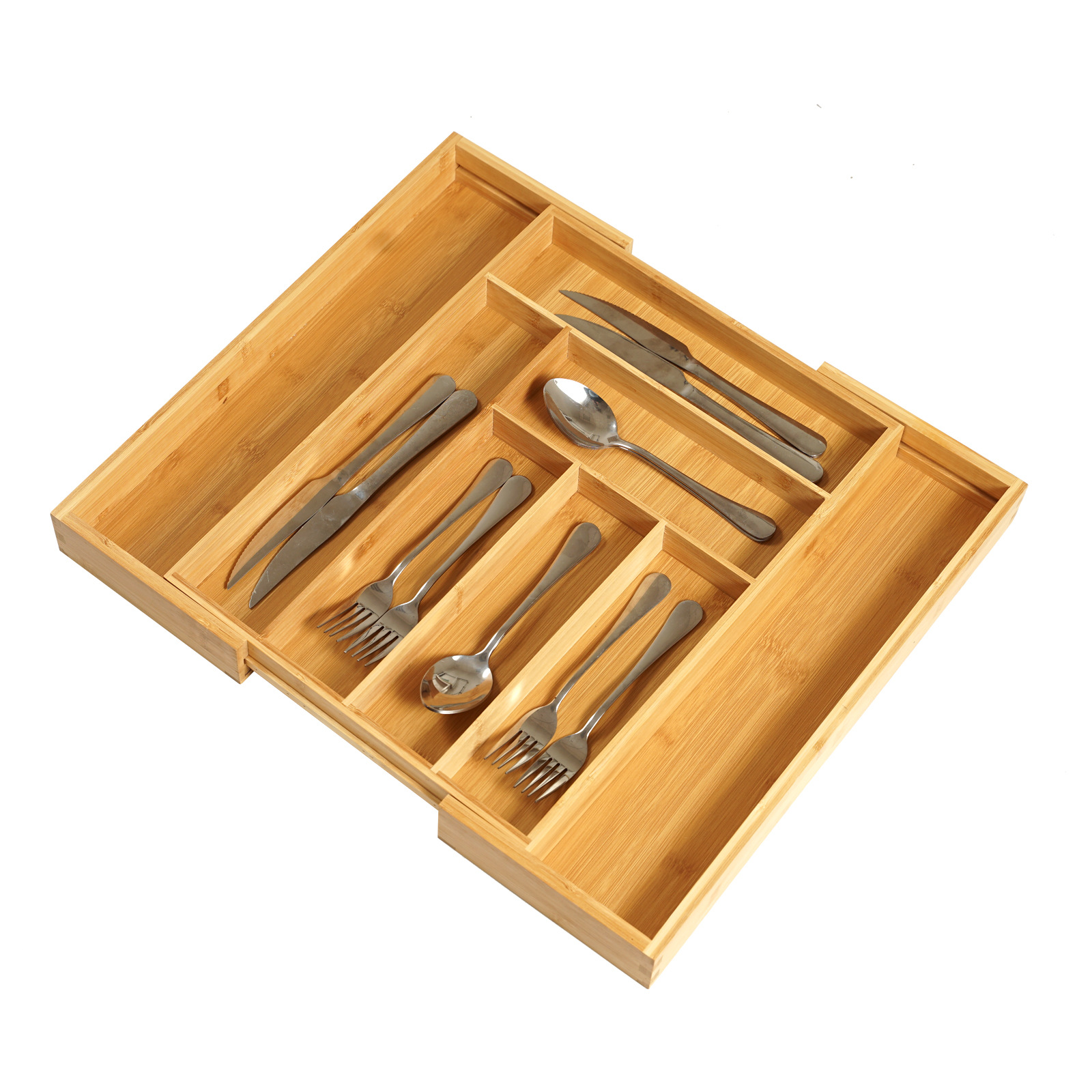 Bamboo Utensil Organizer