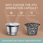 Reusable Coffee Capsule For Nespresso