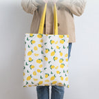 Cotton Linen Reusable Large Capacity Tote Handbag