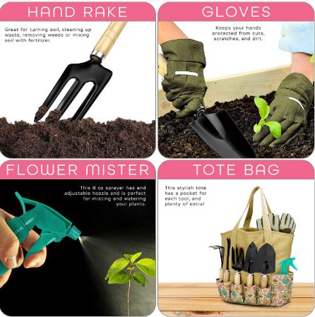 Premium Stainless Steel Gardening Tool Set
