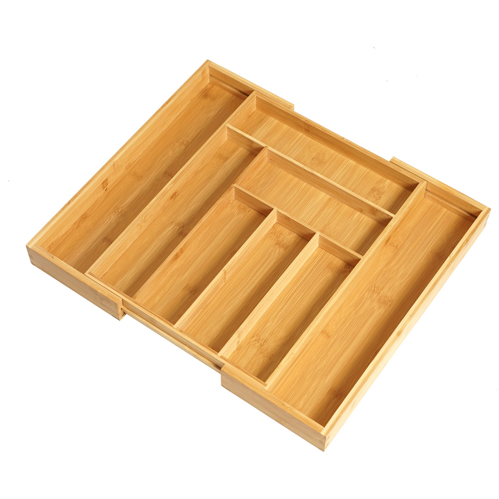 Bamboo Utensil Organizer