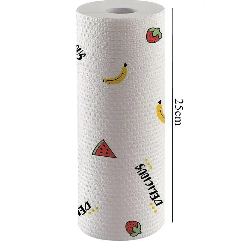 Reusable Bamboo Kitchen Towels Roll - 40 Sheets