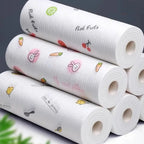 Reusable Bamboo Kitchen Towels Roll - 40 Sheets