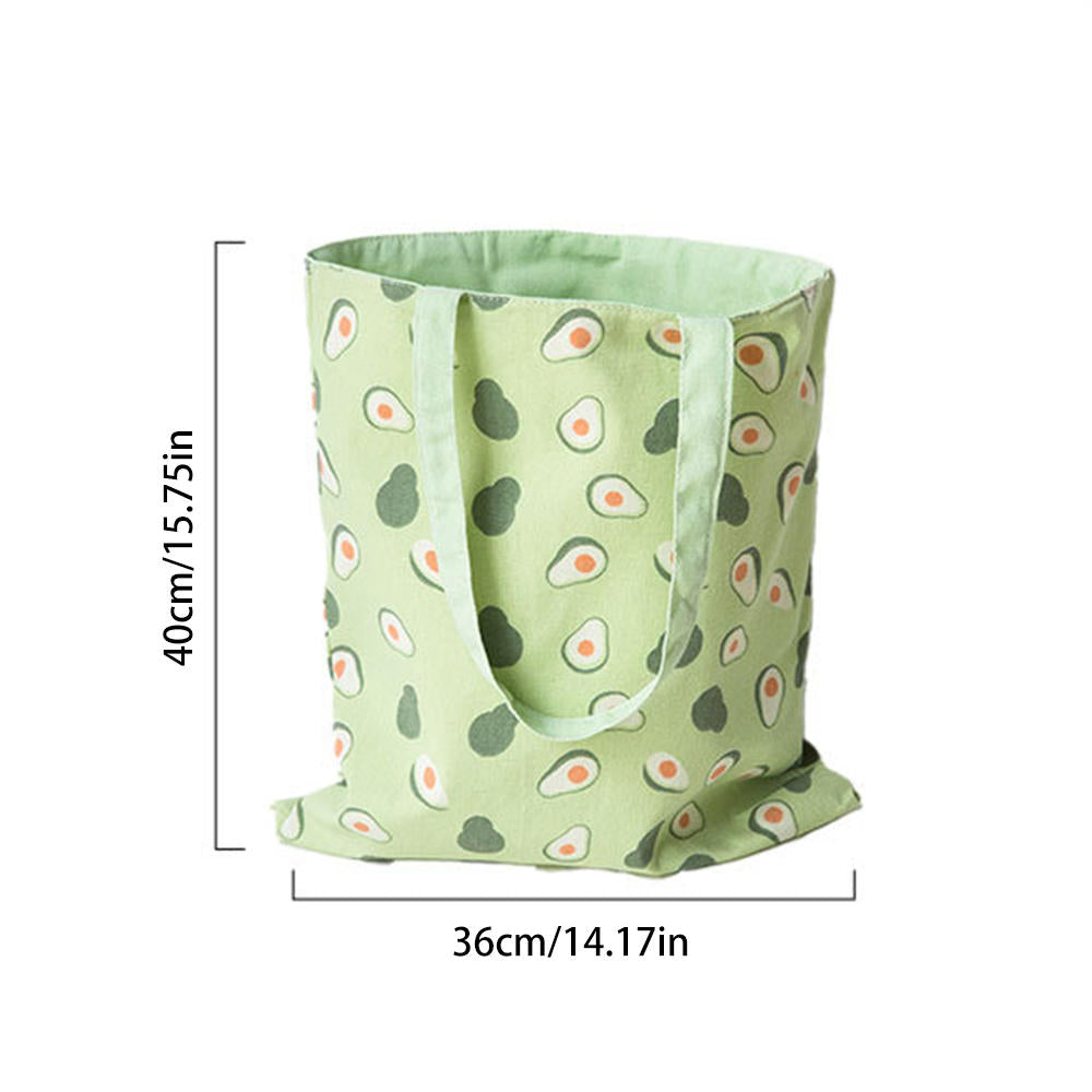 Cotton Linen Reusable Large Capacity Tote Handbag